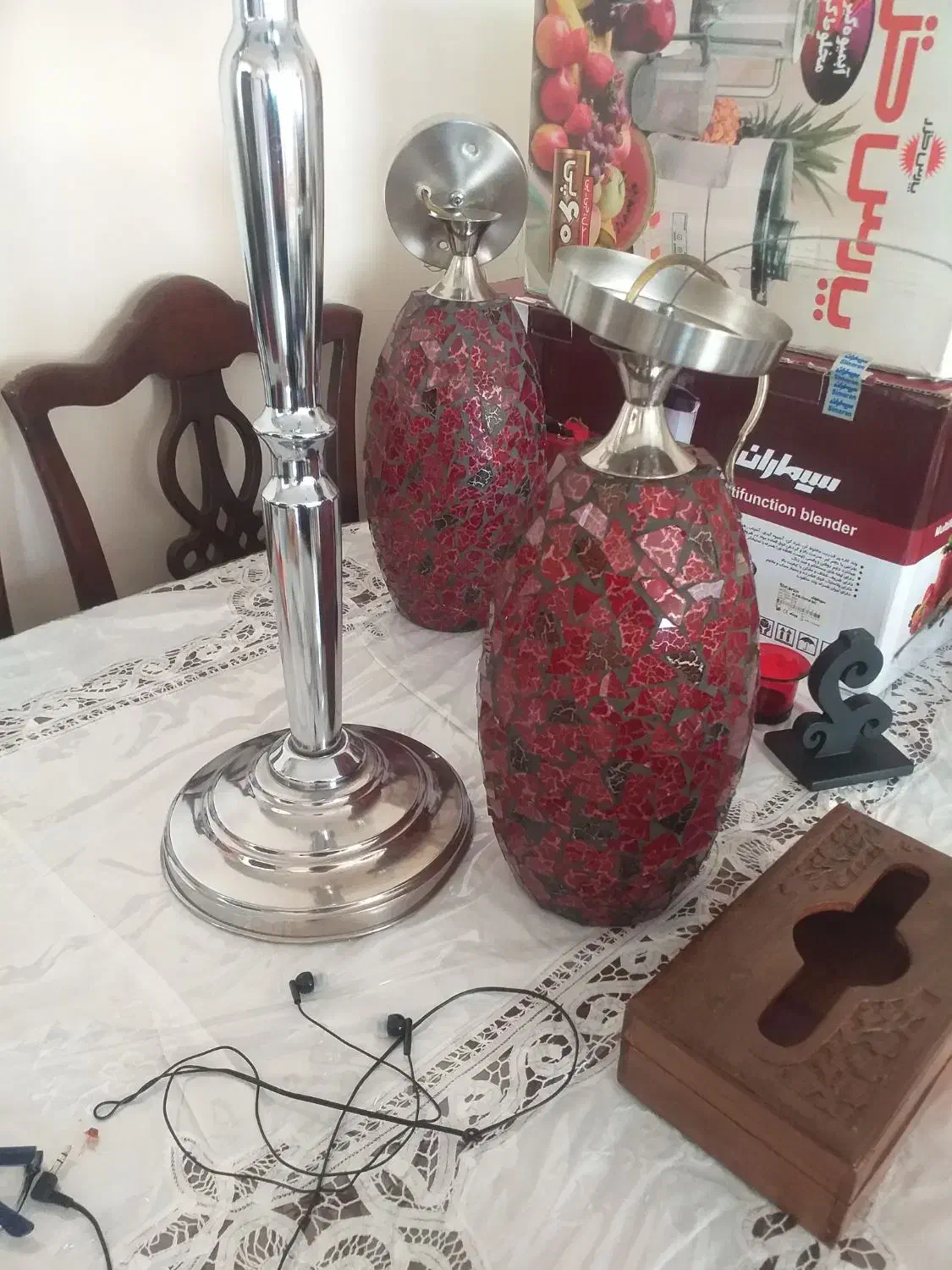 یک جفت لوستر|لوستر و چراغ آویز|تهران, مجیدیه|دیوار