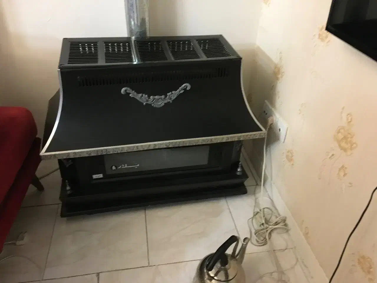 بخاری شومینه ای پلار|بخاری، هیتر، شومینه|ری, دولتآباد|دیوار