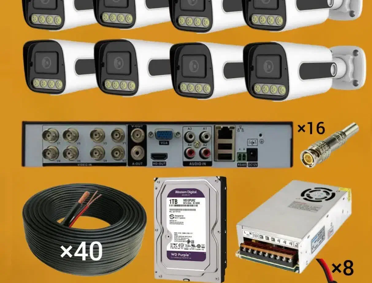 راهاندازی سیستمهای مدار بسته با تخفیفهای ویژه.|دوربین مداربسته|کهنوج, |دیوار