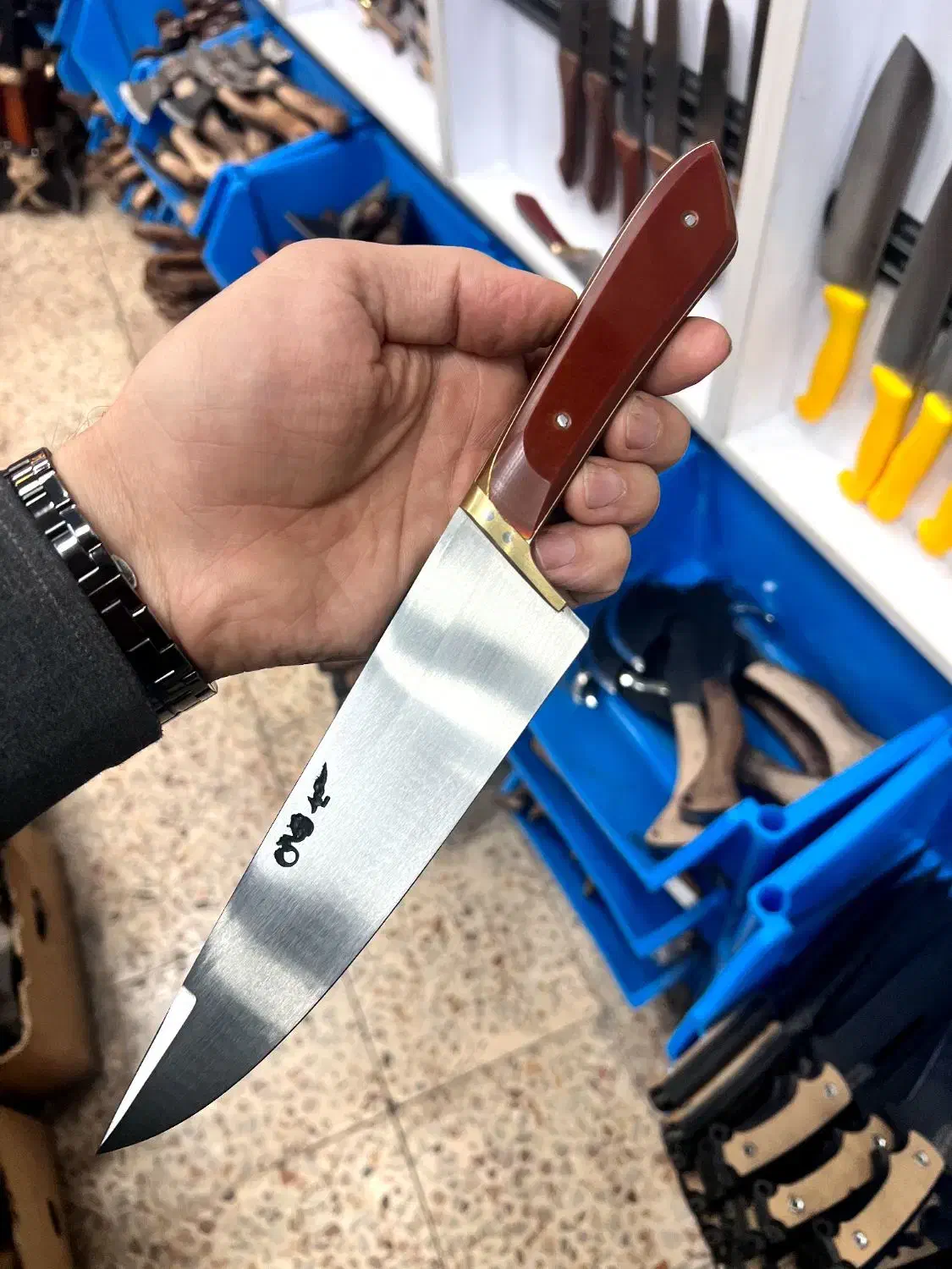 چاقو های قصابی استاد سعید ارسال با پست|کوهنوردی و کمپینگ|تهران, زنجان جنوبی|دیوار