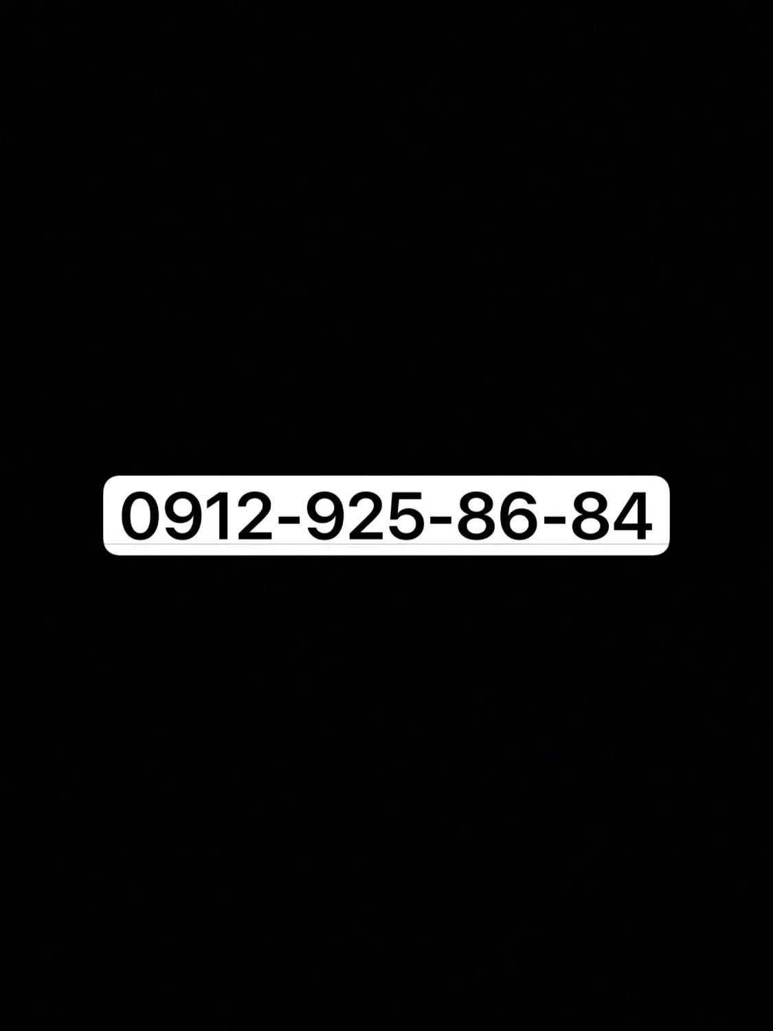 0912-925-86-84|سیم‌کارت|تهران, گلستان (شهرک راه آهن)|دیوار