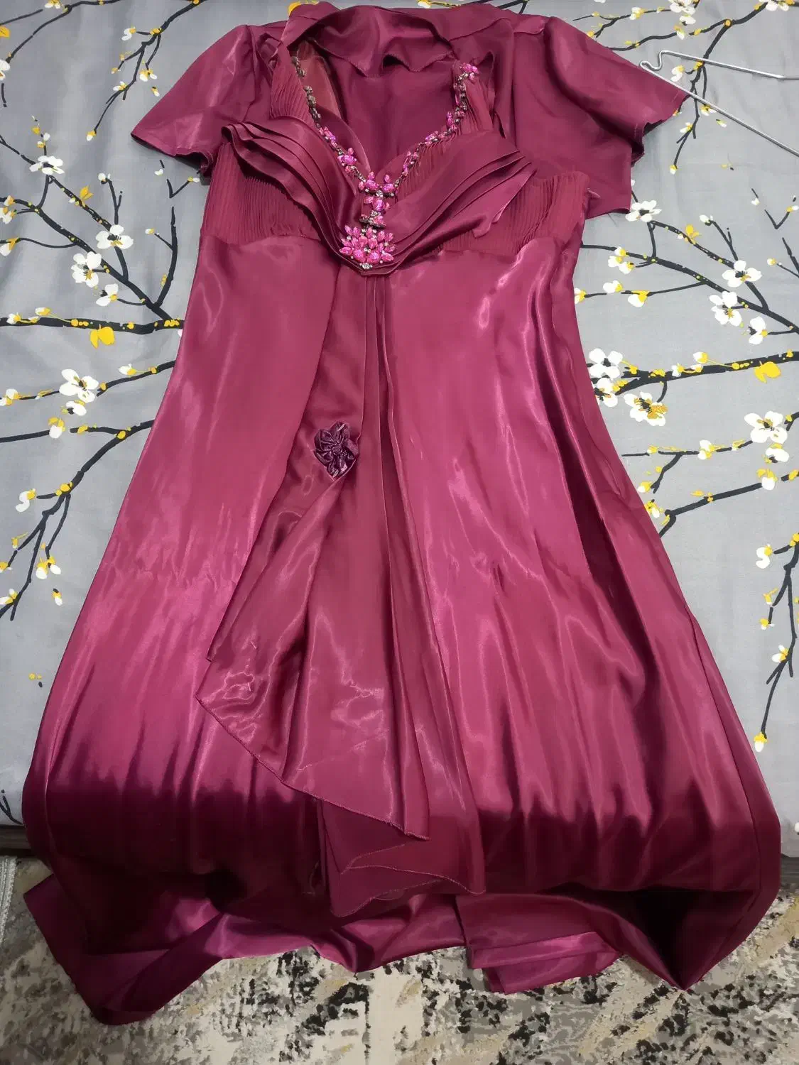 لباس مجلسی سایز ۴۸|لباس|ساری, |دیوار