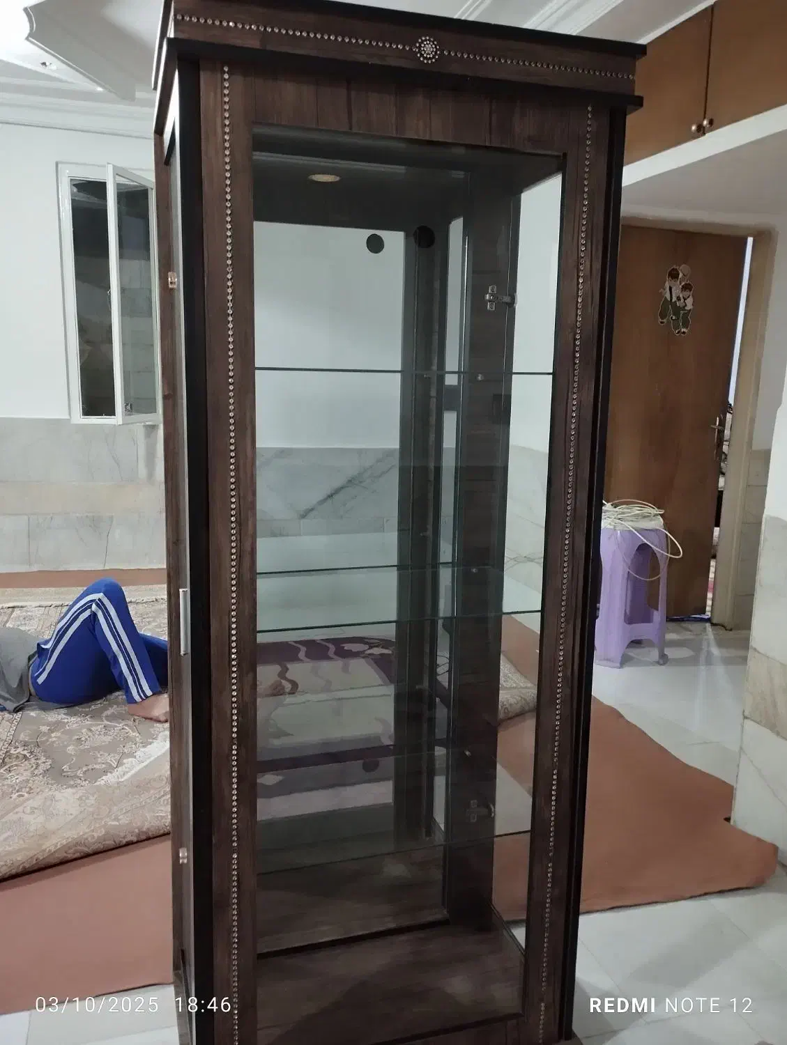 بوفه چوبی سالم|بوفه، ویترین، کنسول|نسیمشهر, |دیوار