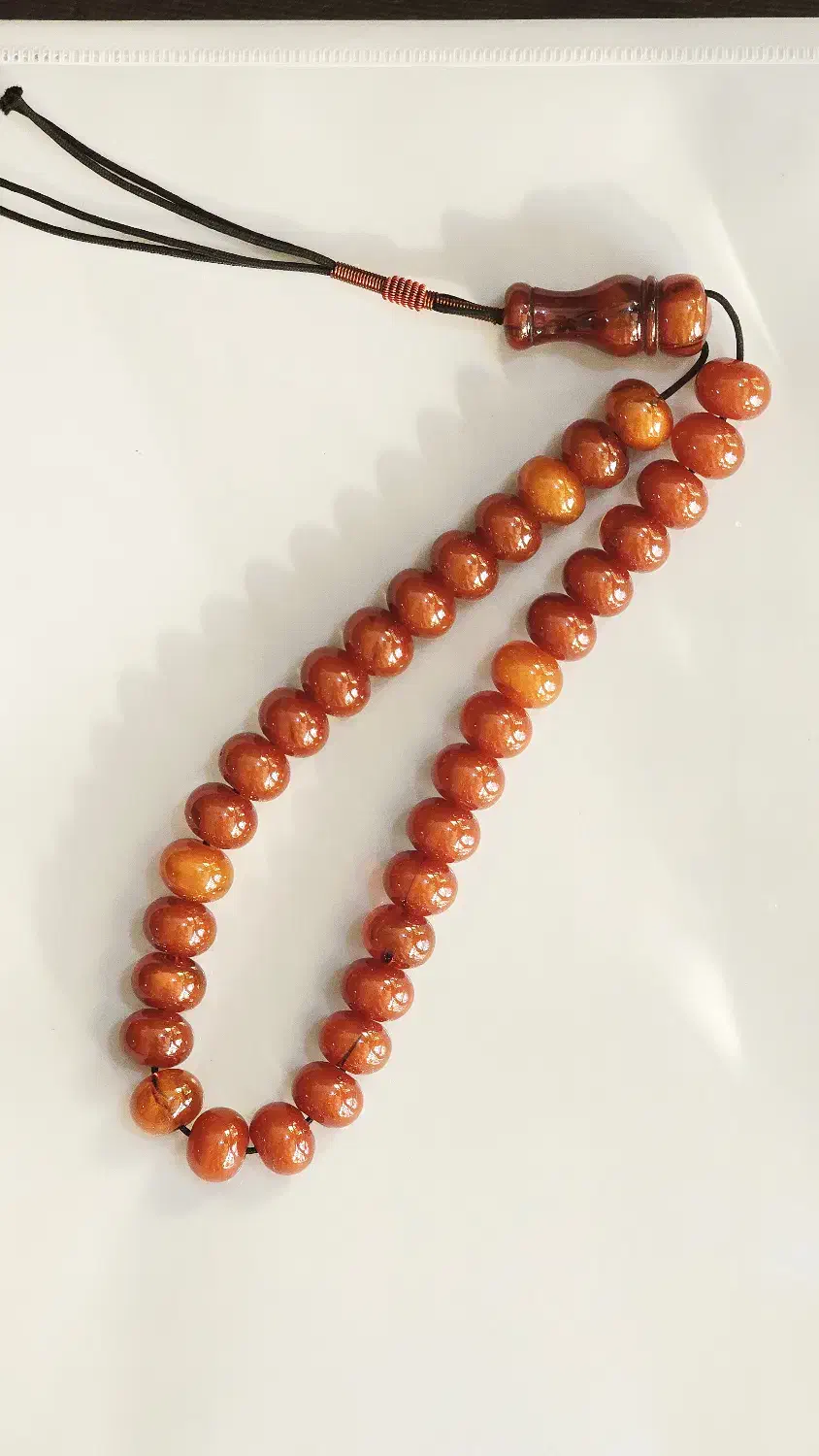 تسبیح کهربا / دانه درشت|بدلیجات|همدان, |دیوار