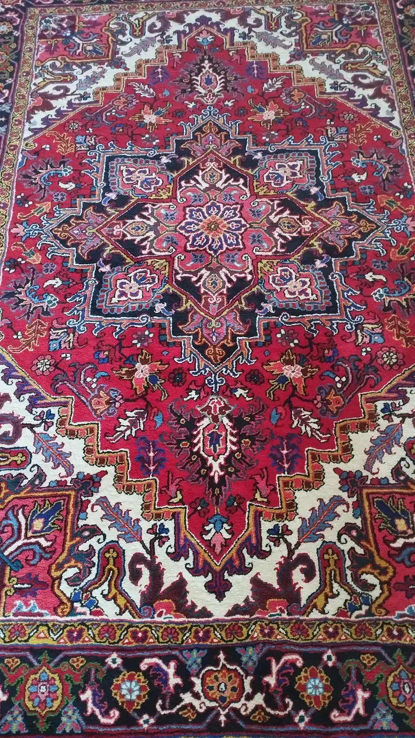 فرش جفت 6متری هریس|فرش|میاندوآب, |دیوار