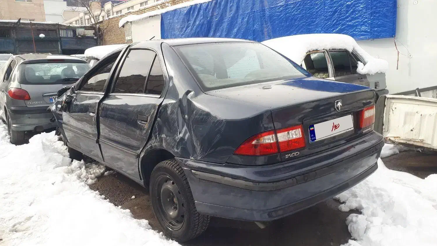 سمند ۹۳|خودرو سواری و وانت|مشهد, کوی المهدی|دیوار