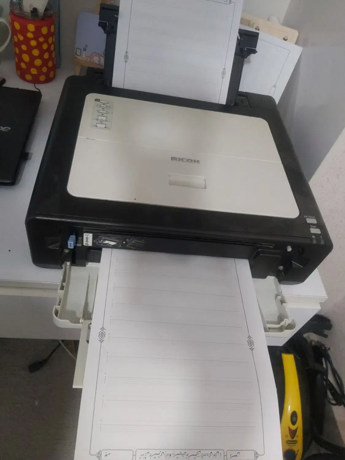 پرینتر ریکوsp112|پرینتر، اسکنر، کپی، فکس|ابهر, |دیوار