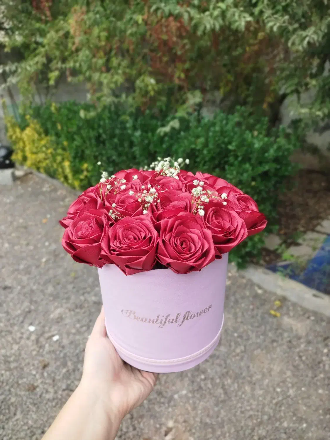 گلهای روبانی|گل مصنوعی|بندر انزلی, سامانسر|دیوار