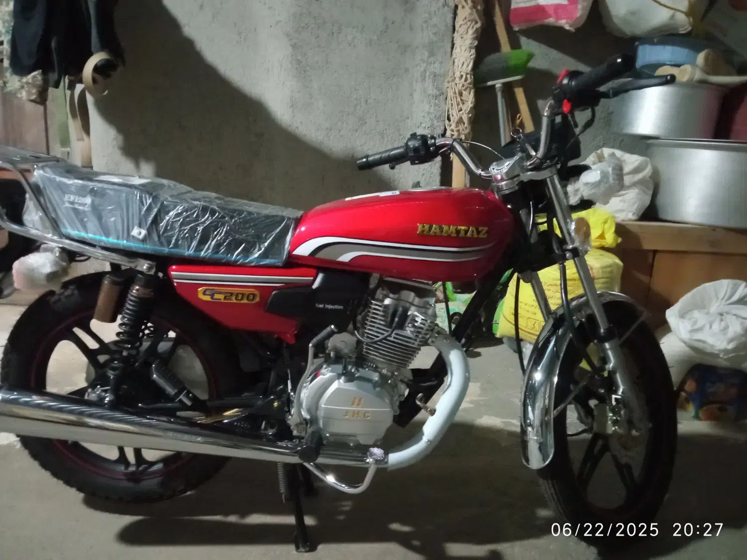 همتاز200cc 1404خشک|موتورسیکلت|خلیل آباد, |دیوار