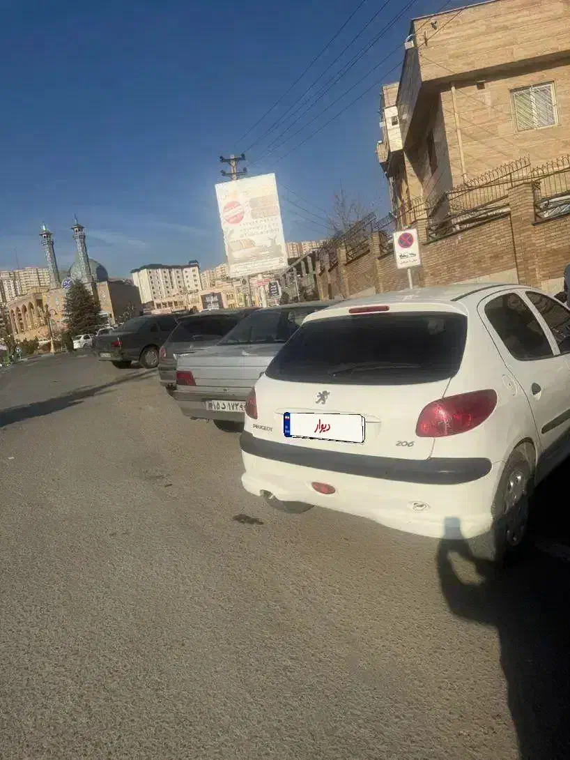 ۲۰۶ تیپ ۲ مدل ۹۷ کم کار|خودرو سواری و وانت|پردیس, فاز ۲|دیوار