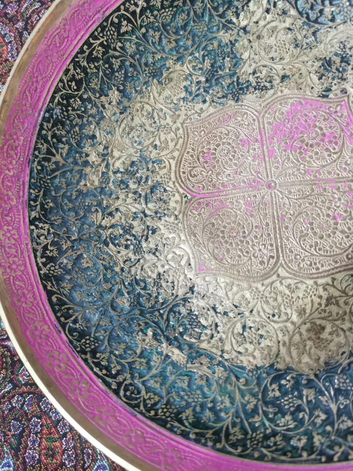 کاسه جنس برنج|صنایع دستی و سایر لوازم تزئینی|آفتاب, |دیوار