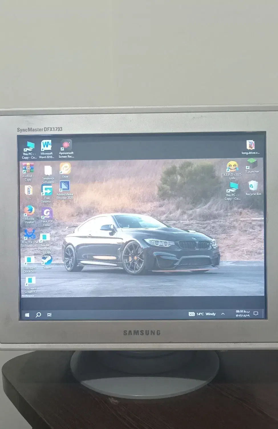 مانیتور ۱۷ اینچ سامسونگ ساخت کره|قطعات و لوازم جانبی رایانه|پرند, فاز ۴|دیوار