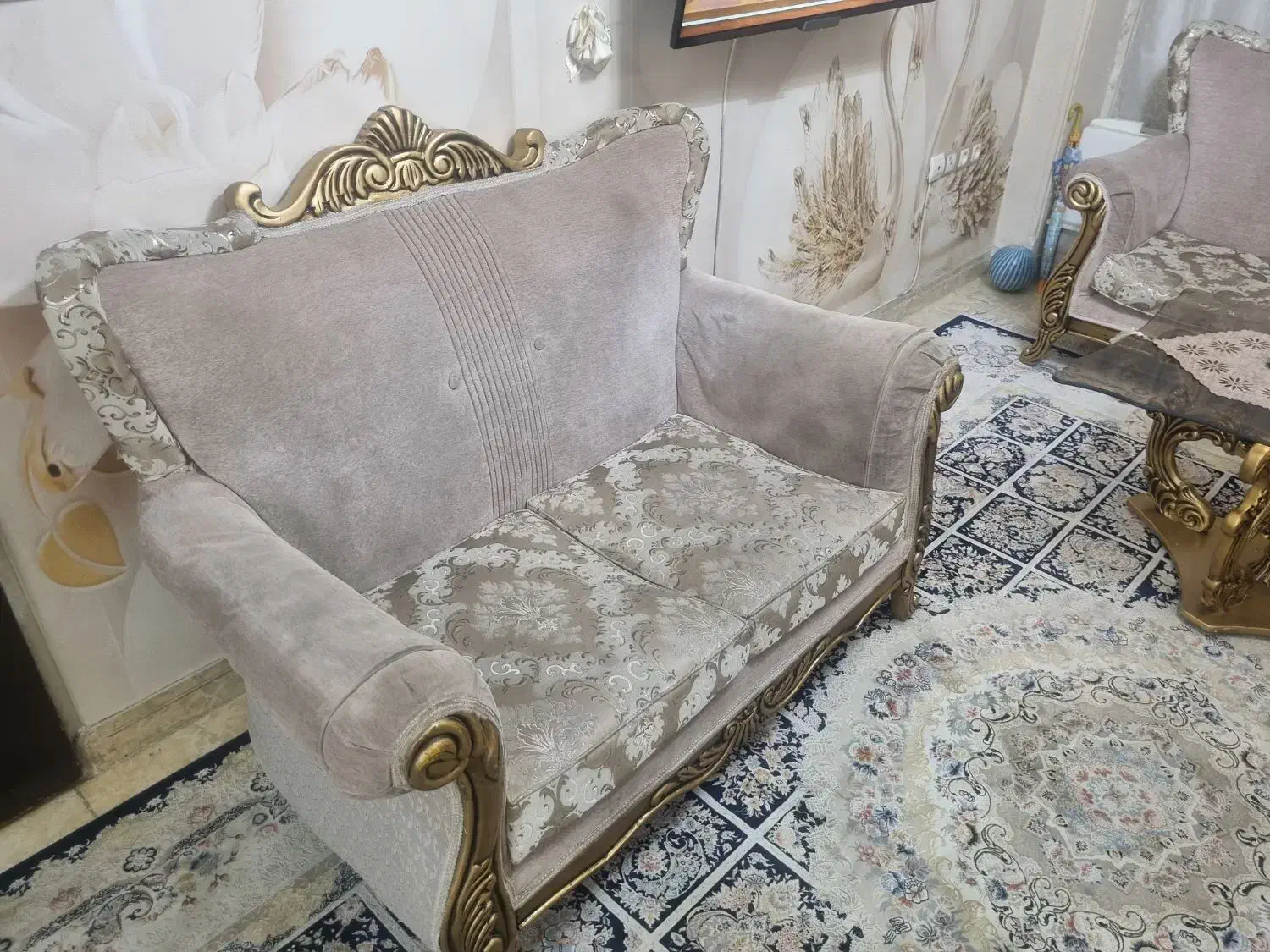 مبلمان ۷ نفره|مبلمان خانگی و میز عسلی|تهران, شهرک ولیعصر شمالی|دیوار