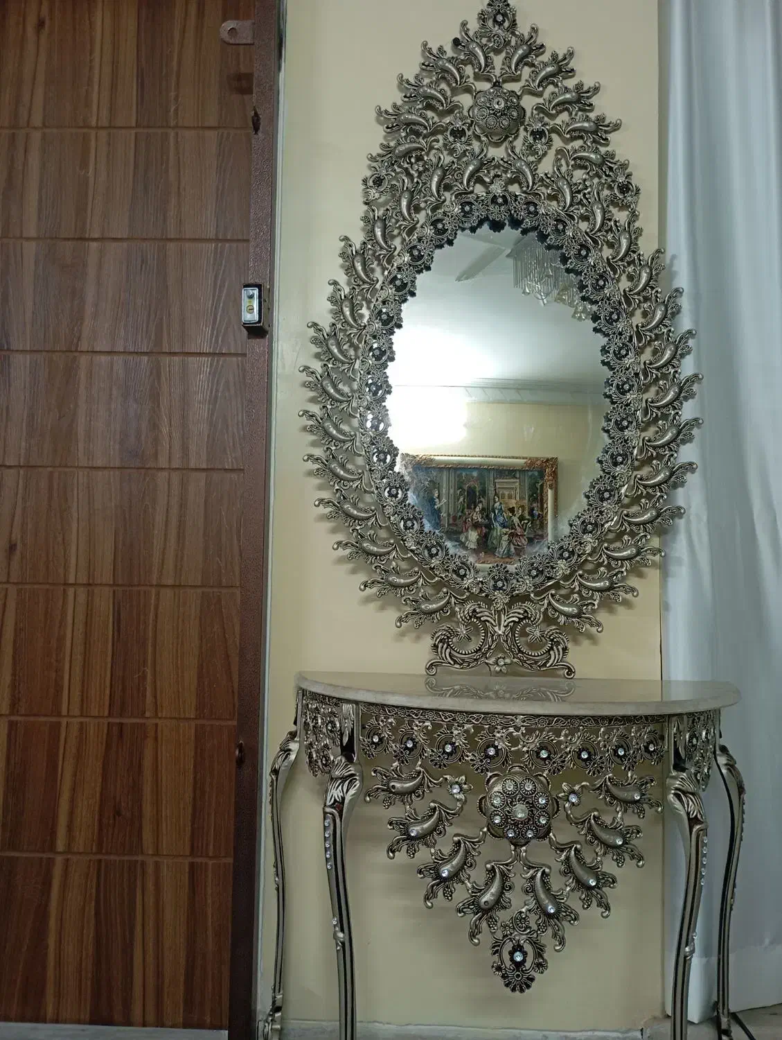 ایینه وشمعدان|مبلمان خانگی و میز عسلی|اصفهان, سرتاوه|دیوار