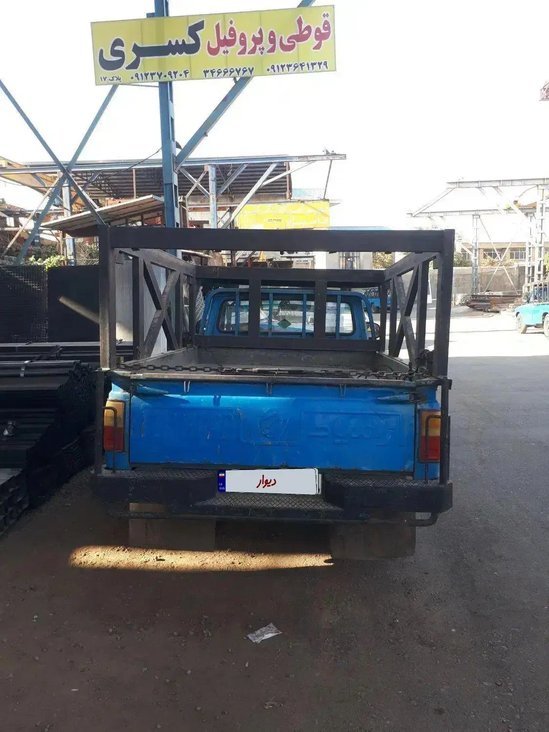 نیسان وانت مدل ۸۷ دوگانه کارخانه کولر کارخانه|خودرو سواری و وانت|کرج, حصارک پایین|دیوار