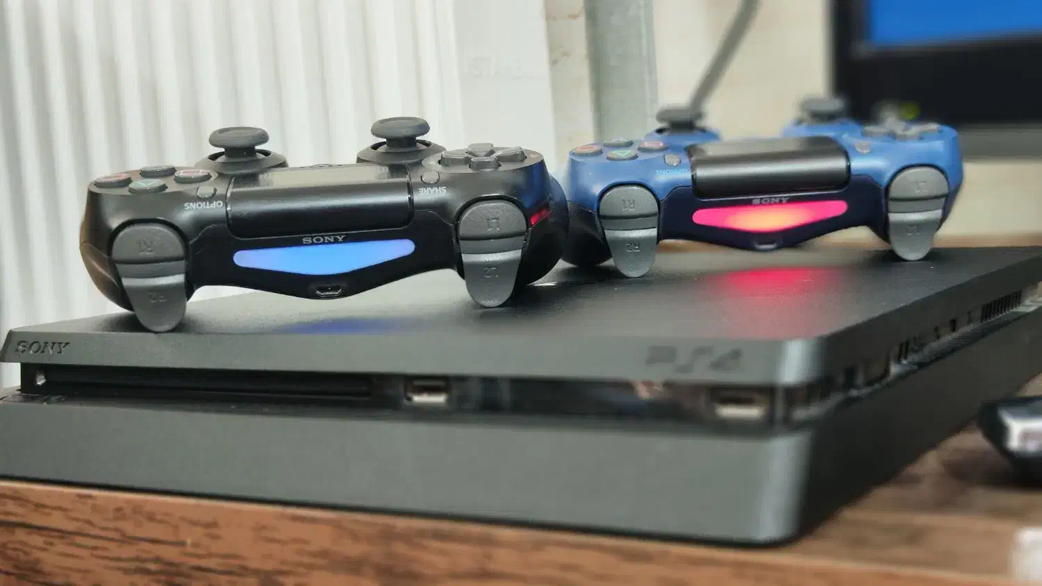 ps4 slim 1tr|کنسول، بازی ویدئویی و آنلاین|جوانرود, |دیوار