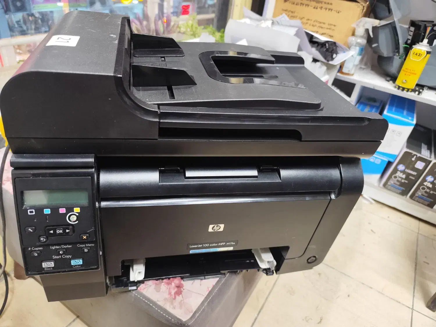 پرینتر لیزری رنگی سه کاره 175a hp|پرینتر، اسکنر، کپی، فکس|شاهینشهر, فردوسی|دیوار