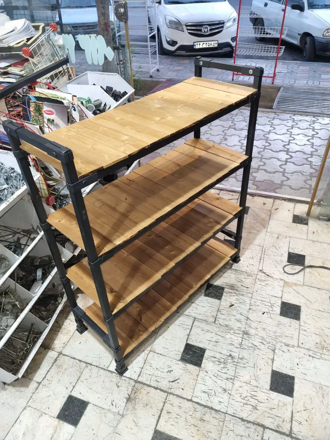 رگال پروفیل با چوب و ساده|کتابخانه، شلف، قفسههای دیواری|شاهینشهر, نظامی|دیوار