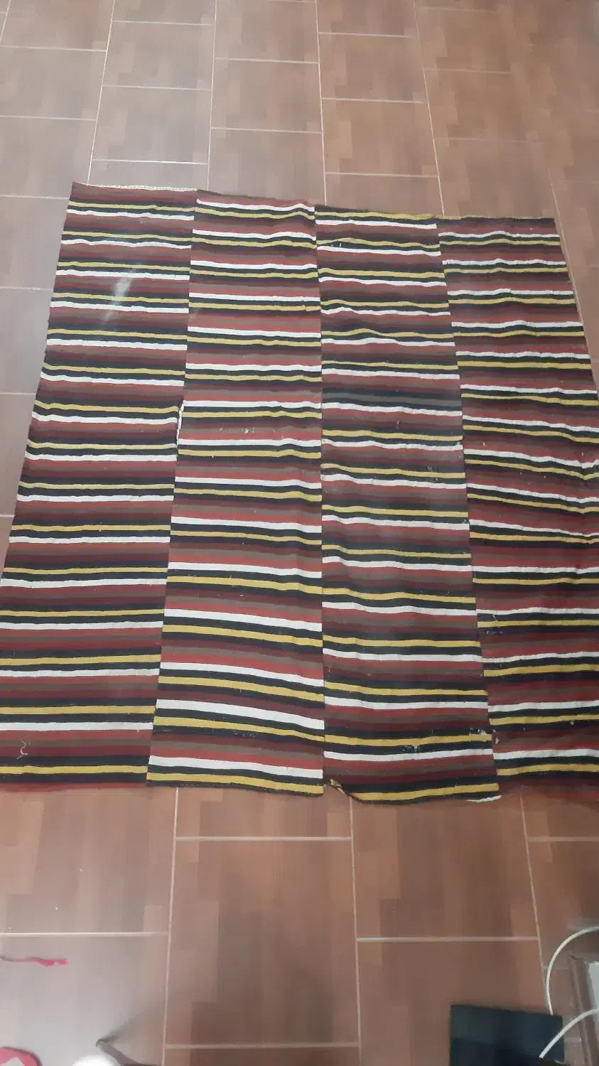 جاجیم های نو دست بافت با قدمت|گلیم، جاجیم، گبه|گرمدره, |دیوار