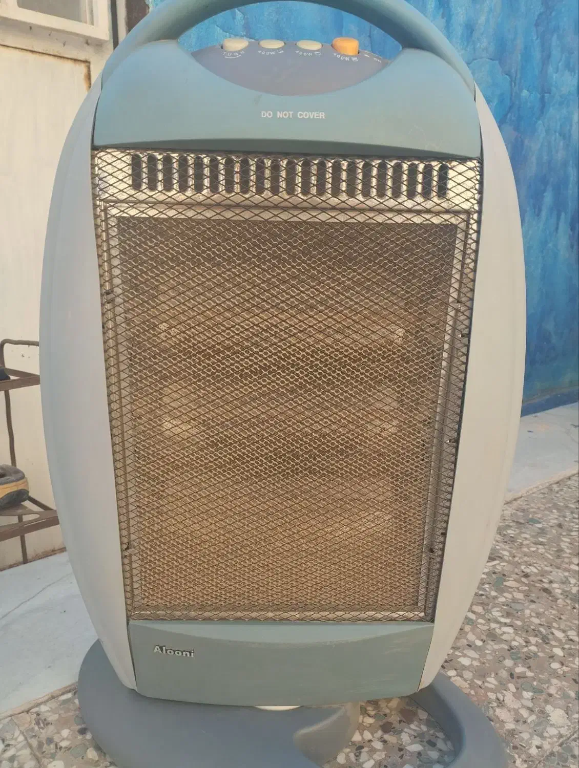 بخاری برقی چرخشی آلونی|بخاری، هیتر، شومینه|بم, |دیوار