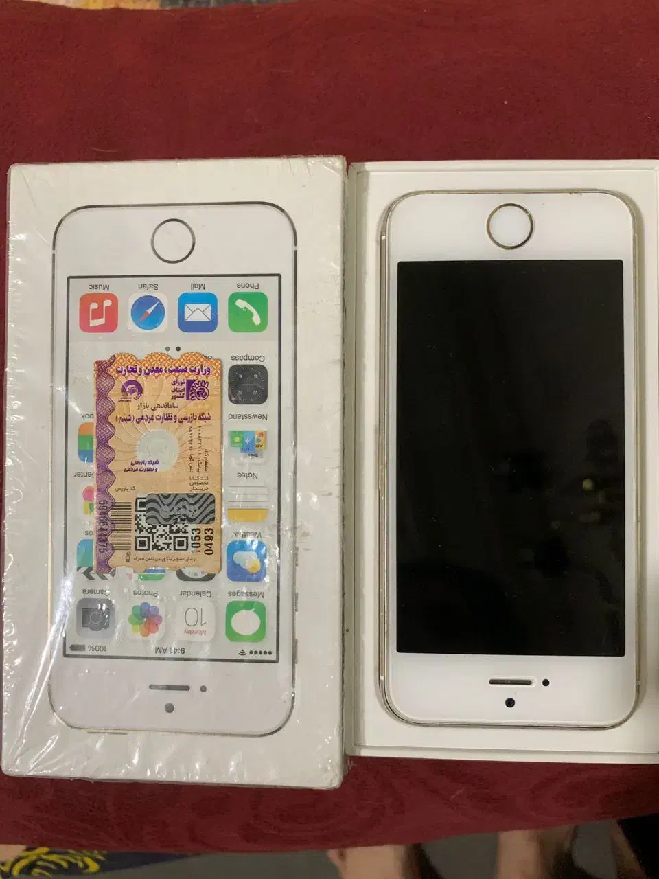 گوشی آیفون ۵s|موبایل|اصفهان, پوریای ولی|دیوار