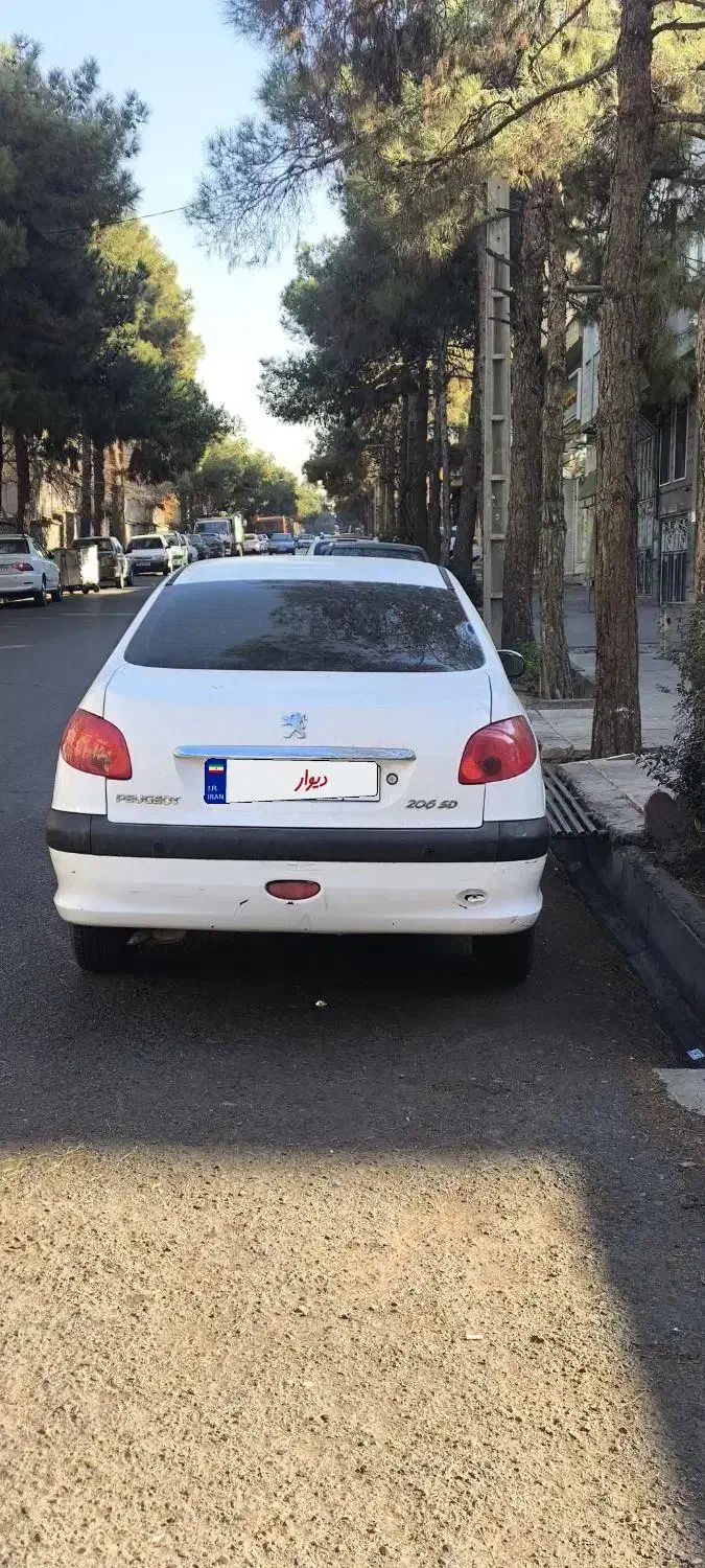 ۲۰۶ sd|خودرو سواری و وانت|تهران, تهرانپارس شرقی|دیوار