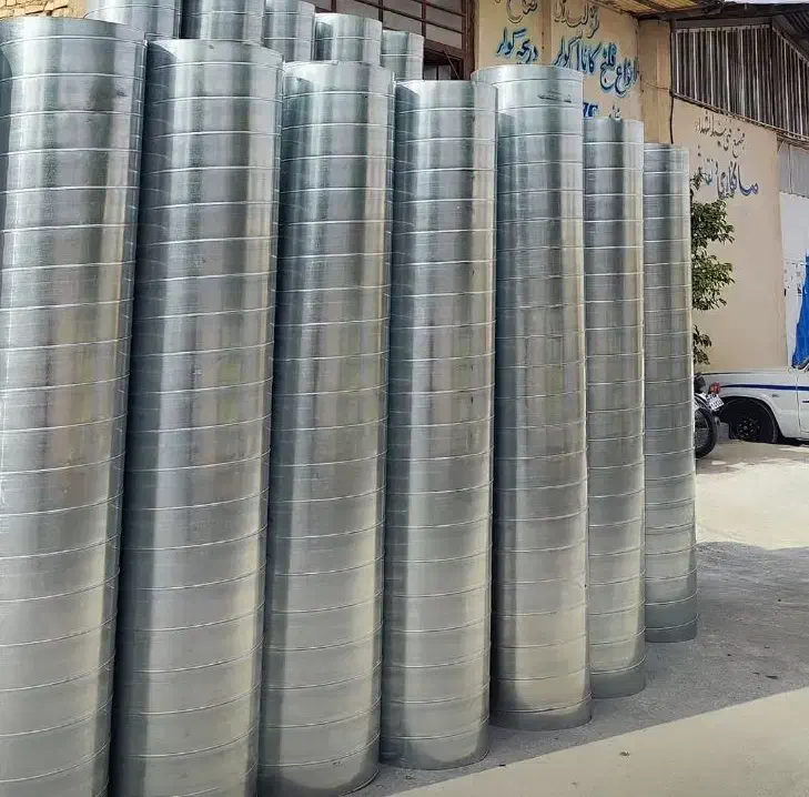 کانال اسپیرال لوله هواکش گالوانیزه سازی تهویه هوا|کولر آبی|ماهدشت, |دیوار