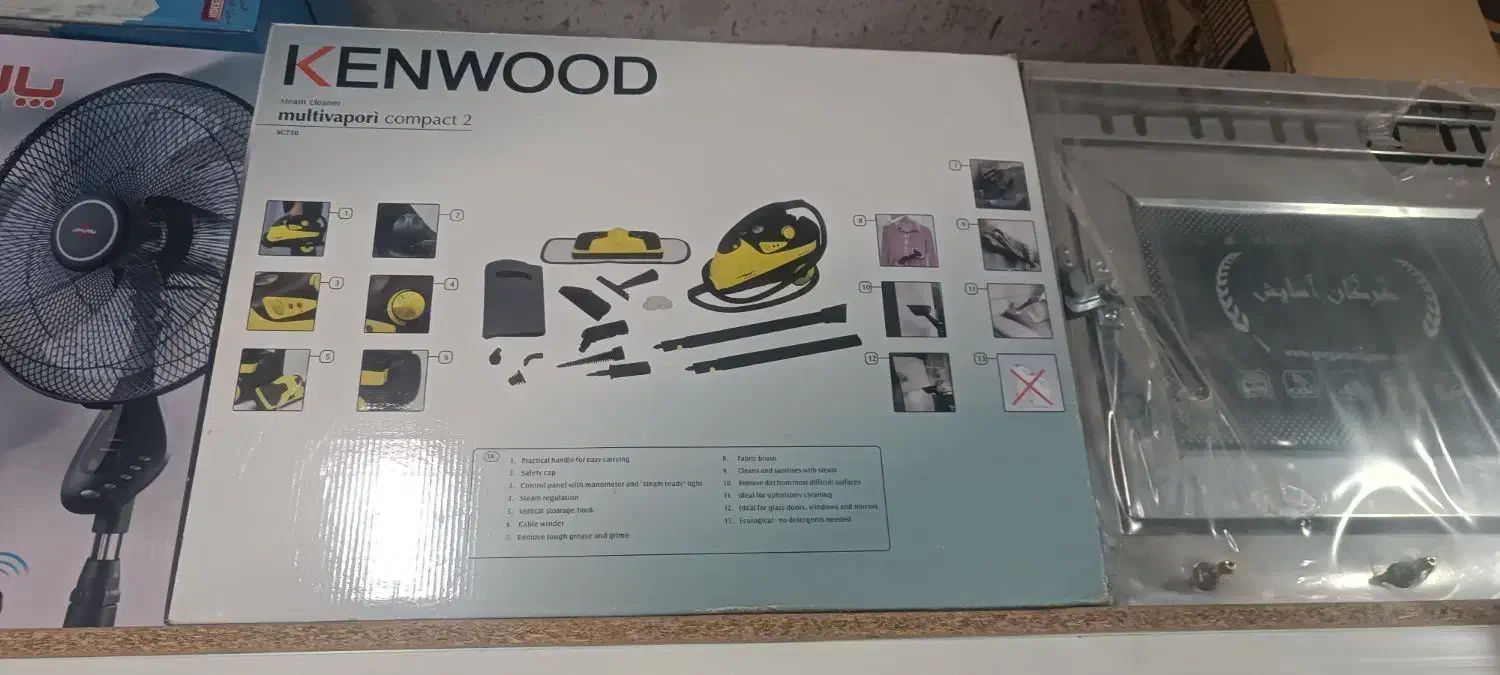 بخارشور کنوود sc750 اصلی|جاروبرقی، جارو شارژی، بخارشو|ایلام, |دیوار