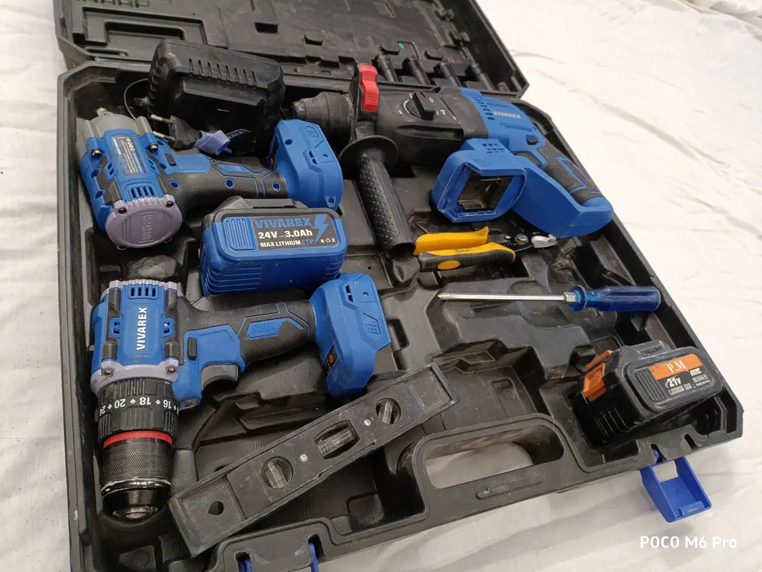 پک ۳تایی ویوارکس دریل .بکس.بتن|ابزارآلات|مشهد, شهید بهشتی|دیوار