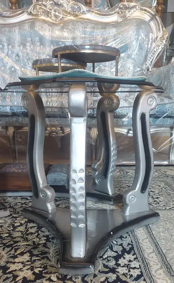 فروش مبلمان ۹ نفره و میزناهارخوری ۸ نفره|مبلمان خانگی و میز عسلی|سبزوار, فیاض|دیوار