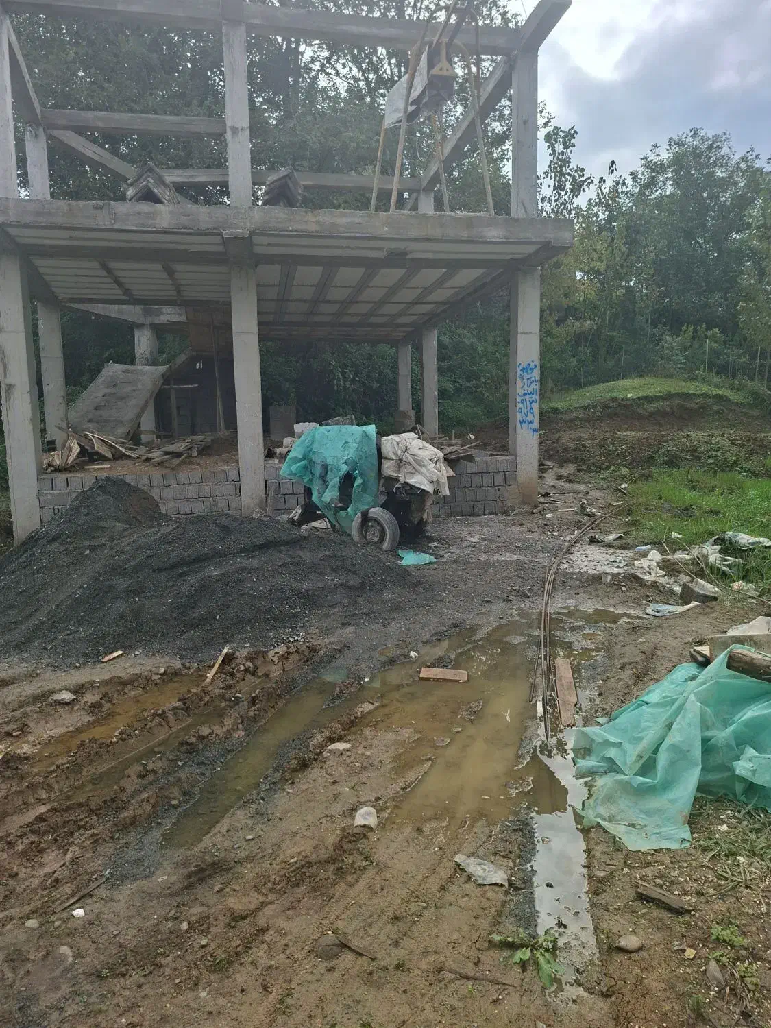 سوئیت 70متری نیمه ساخت|فروش آپارتمان|اطاقور, |دیوار