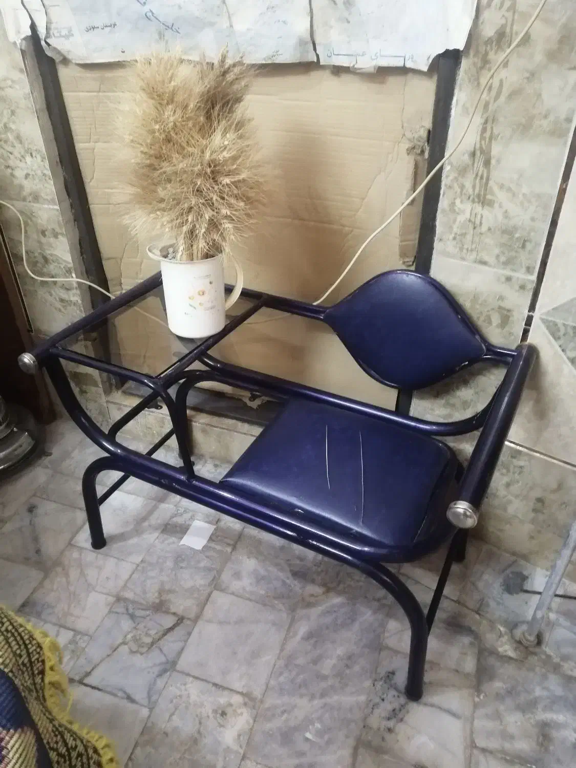 میز تلفن فلزی خوشرنگ|میز تلفن|زاهدان, |دیوار