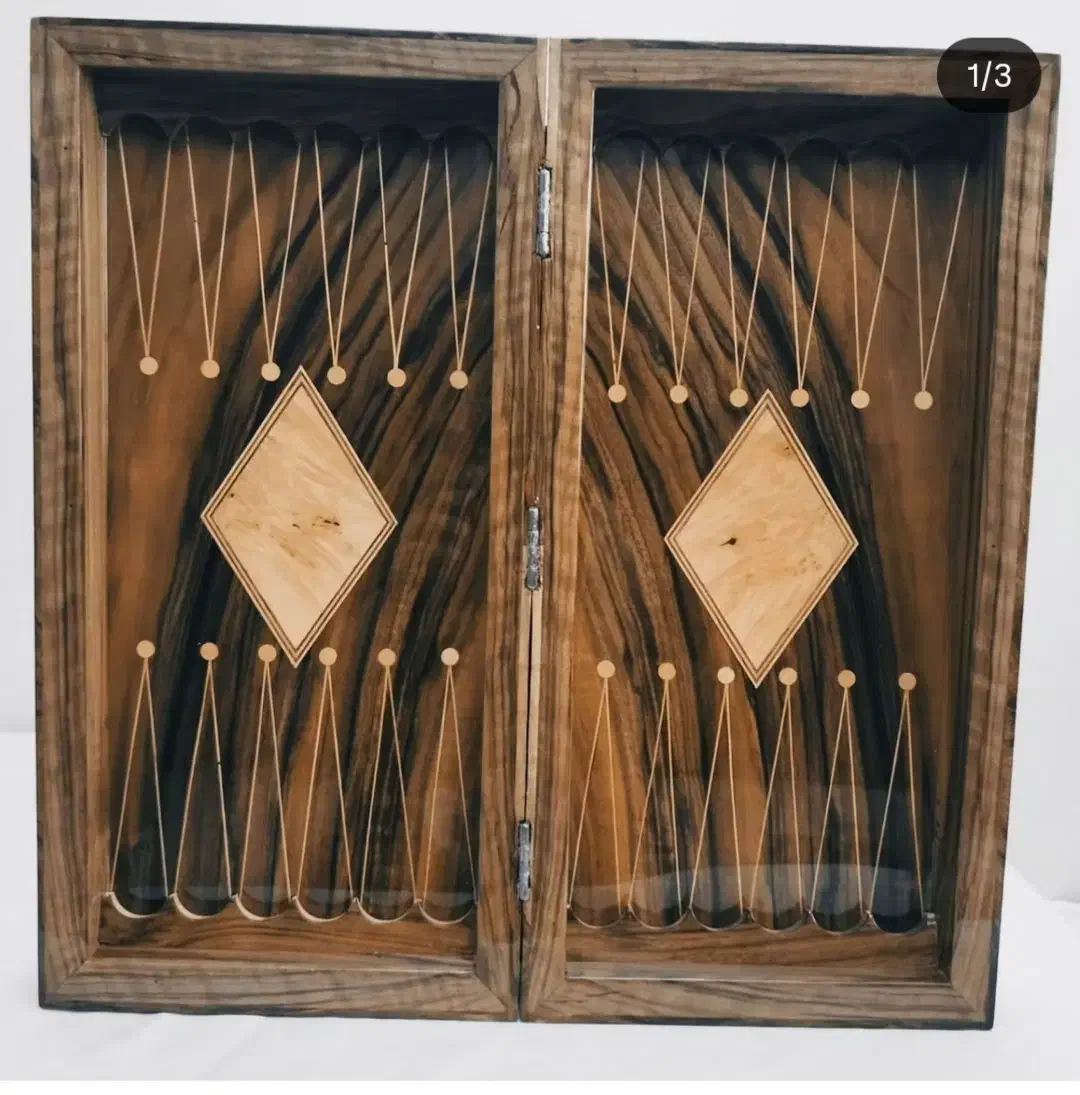 تخته نرد خط و لوزی سنتی|اسباب‌‌بازی|تهران, جنت‌آباد شمالی|دیوار