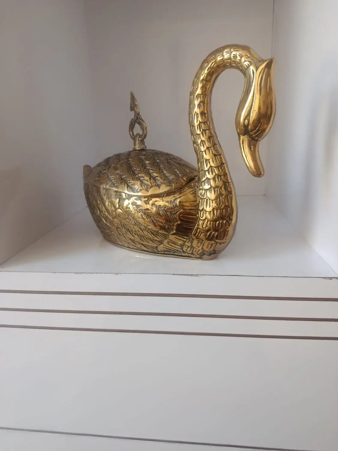 جاشکلات قو وقندان برنز|مجسمه، تندیس، ماکت|جوانرود, |دیوار