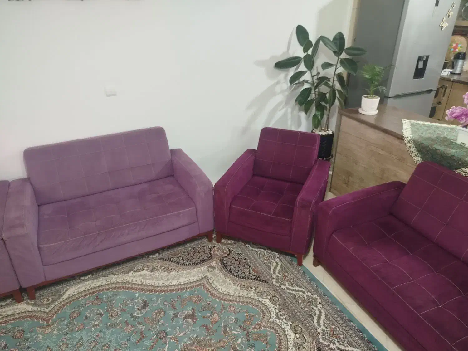 مبل 6 نفره|مبلمان خانگی و میز عسلی|شهریار, دهشاد بالا|دیوار