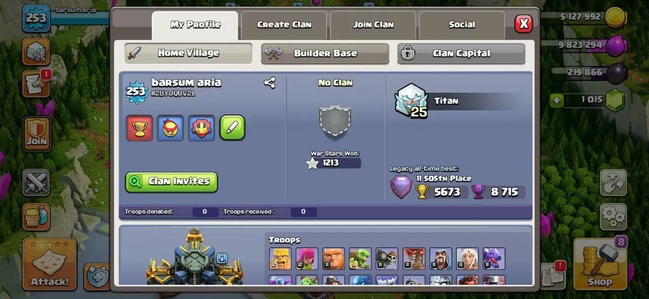 اکانت بازی کلش تاون 17|کنسول، بازی ویدئویی و آنلاین|ری, علایین|دیوار