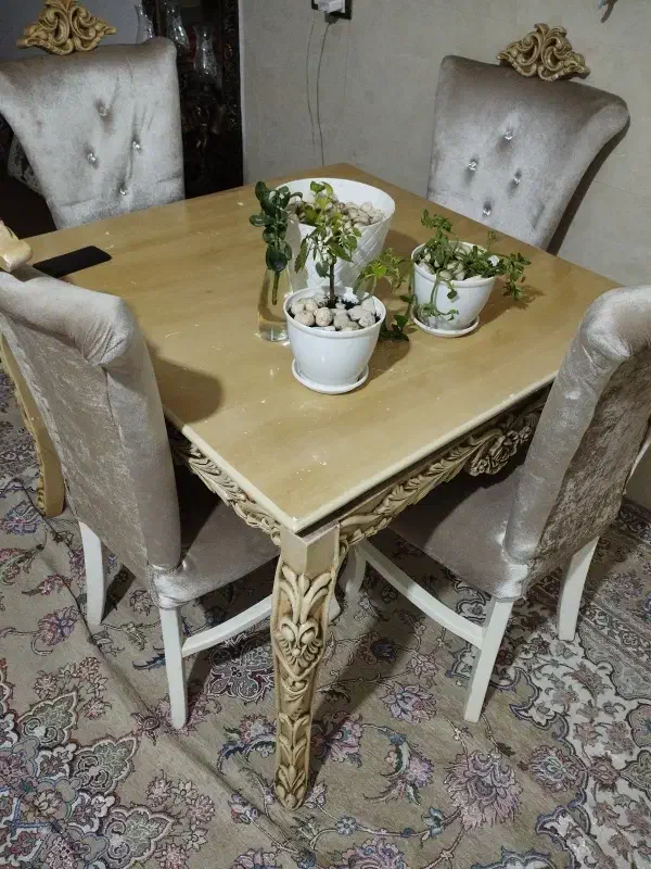 میز غذاخوری|میز و صندلی غذاخوری|تاکستان, |دیوار