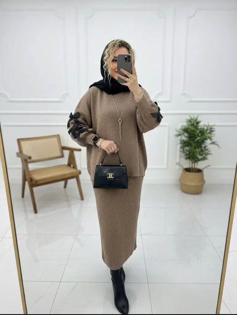 ست بافت پاپیون|لباس|باقرشهر, |دیوار