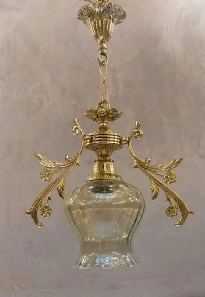 لوستر ۱۲ شعله برنز پرکار و سنگین .رستمی|لوستر و چراغ آویز|نظرآباد, نظرآباد|دیوار