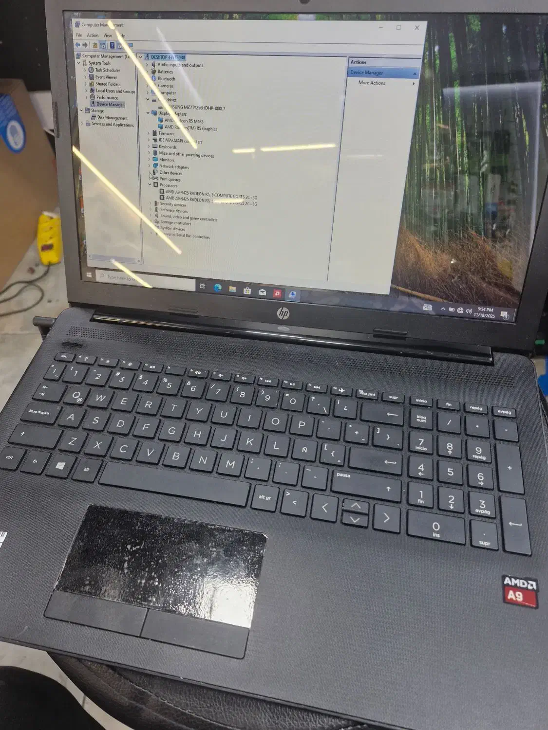 hp تمیز|رایانه همراه|شاهینشهر, فردوسی|دیوار