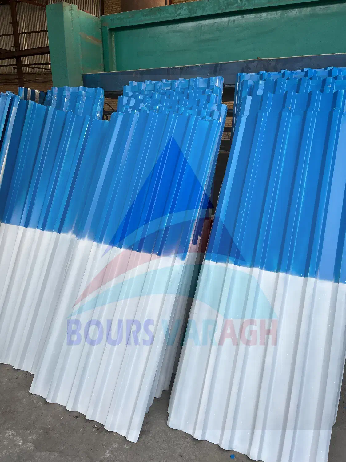 ایرانیت نشکن جدیدورق آبی سفیددورکارگاهی حصارکارگاه|عمده‌فروشی|تهران, بوستان سرخه حصار|دیوار