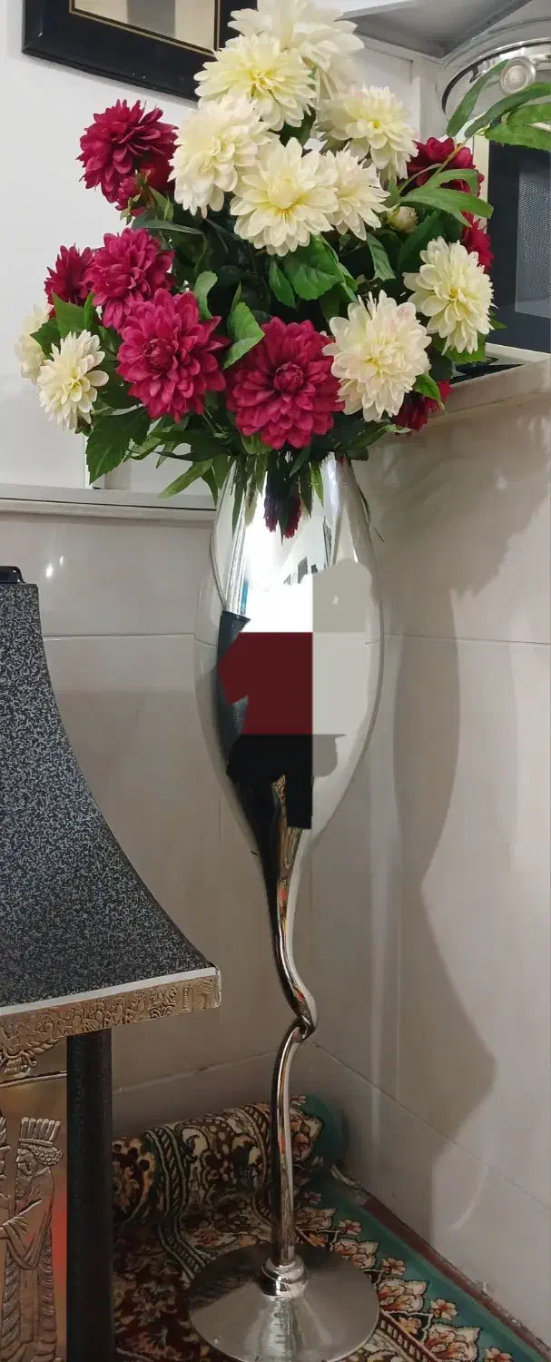 گلدان و گل|گل مصنوعی|نیشابور, گنبد سبز|دیوار