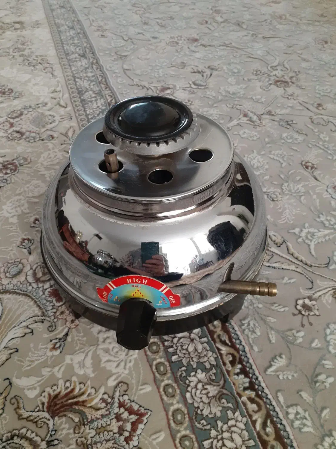 سماور۱۰ لیتری شبنم در حد نو|سماور، چای‌ساز، قهوه‌ساز|تهران, فردوس|دیوار