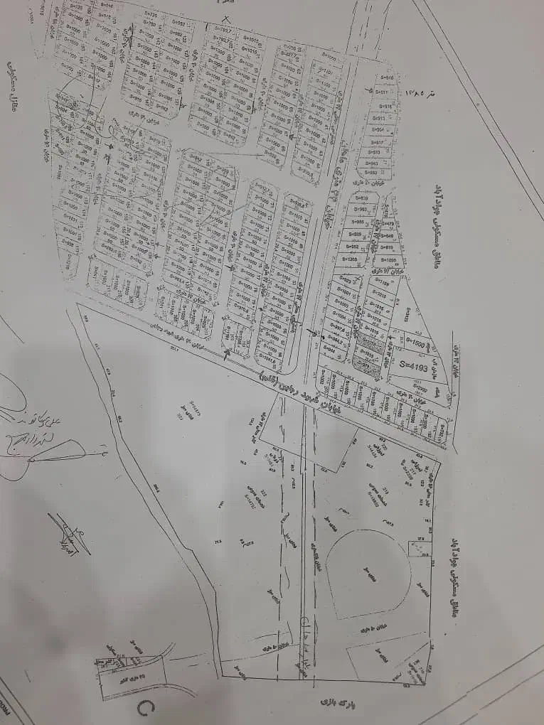 زمین قابل ساخت۱۰۰۰متری بلوارماهان غربی بر۲۰مشارکت|مشارکت در ساخت املاک|کرج, بنیاد|دیوار