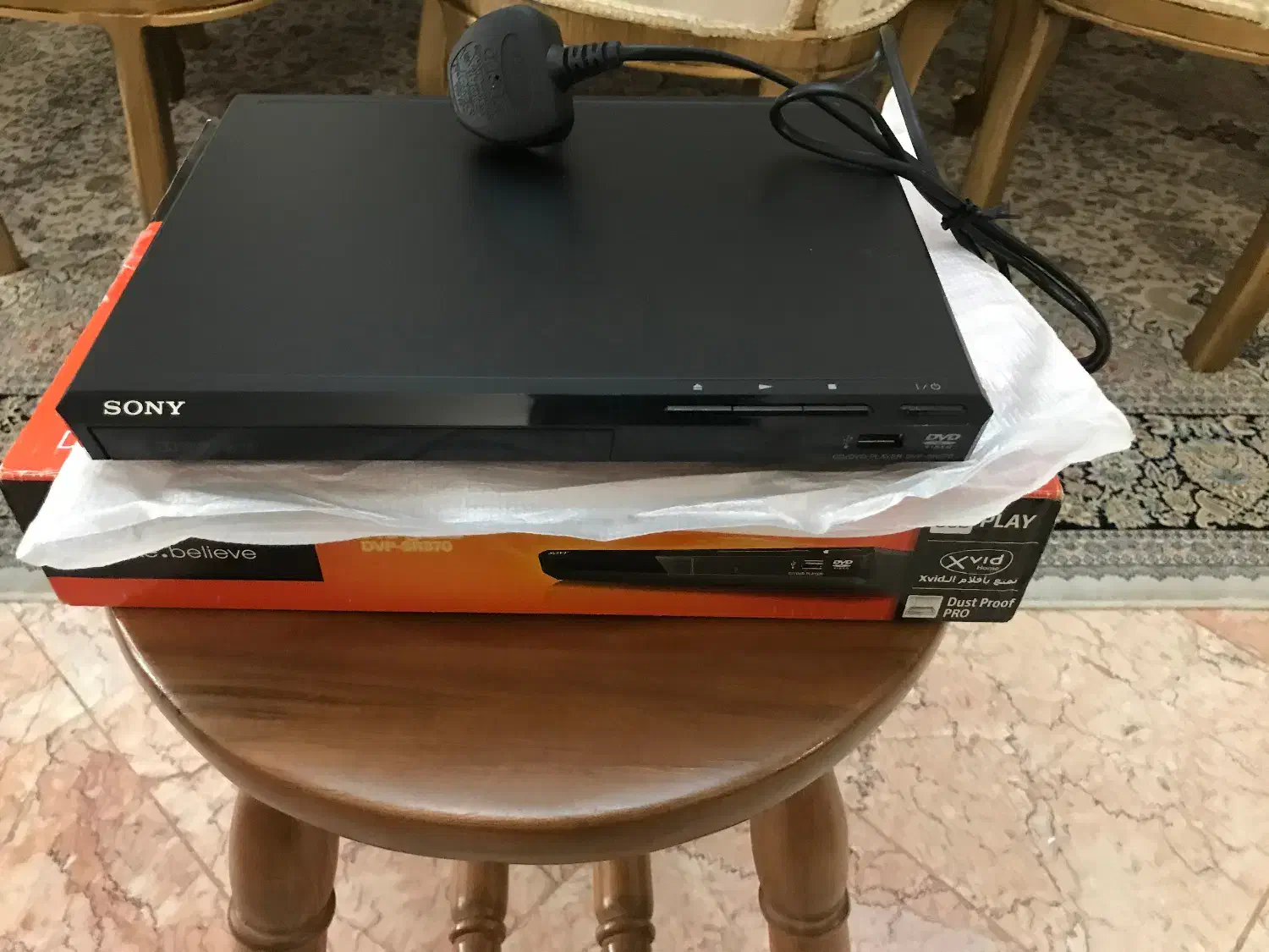DVD سونی مدل SR370 / در حد نو بسیار تمیز|پخش‌کننده DVD و ویدیو|تهران, آسمان|دیوار
