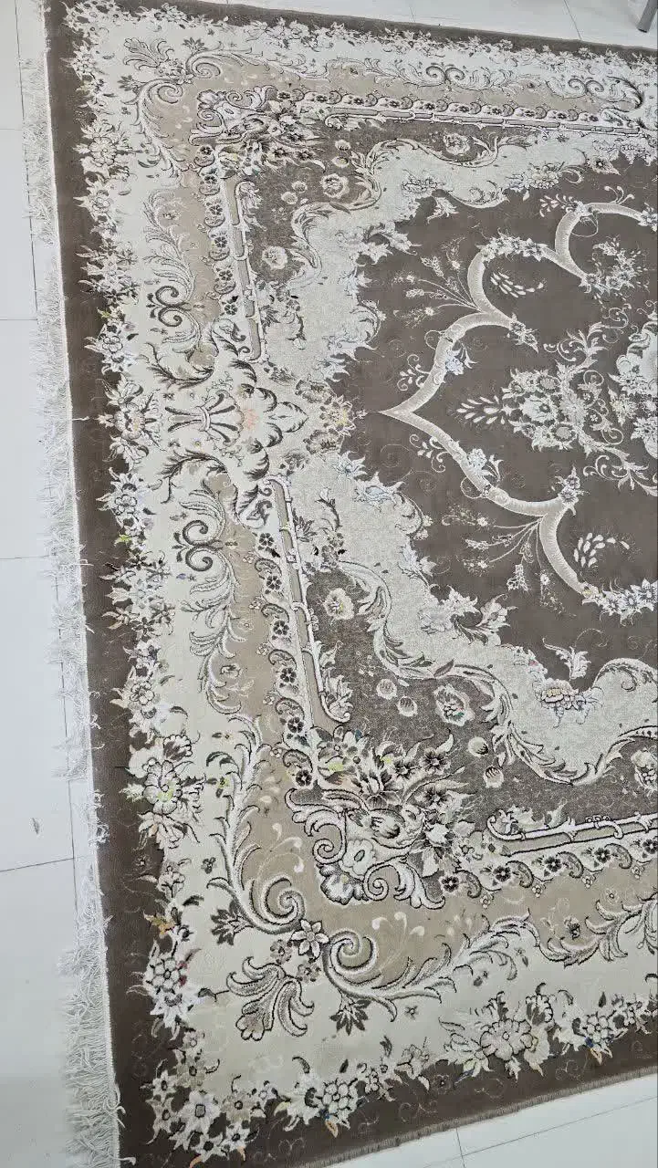 دو تخته فرش12متری کرم گردویی|فرش|ایلام, |دیوار