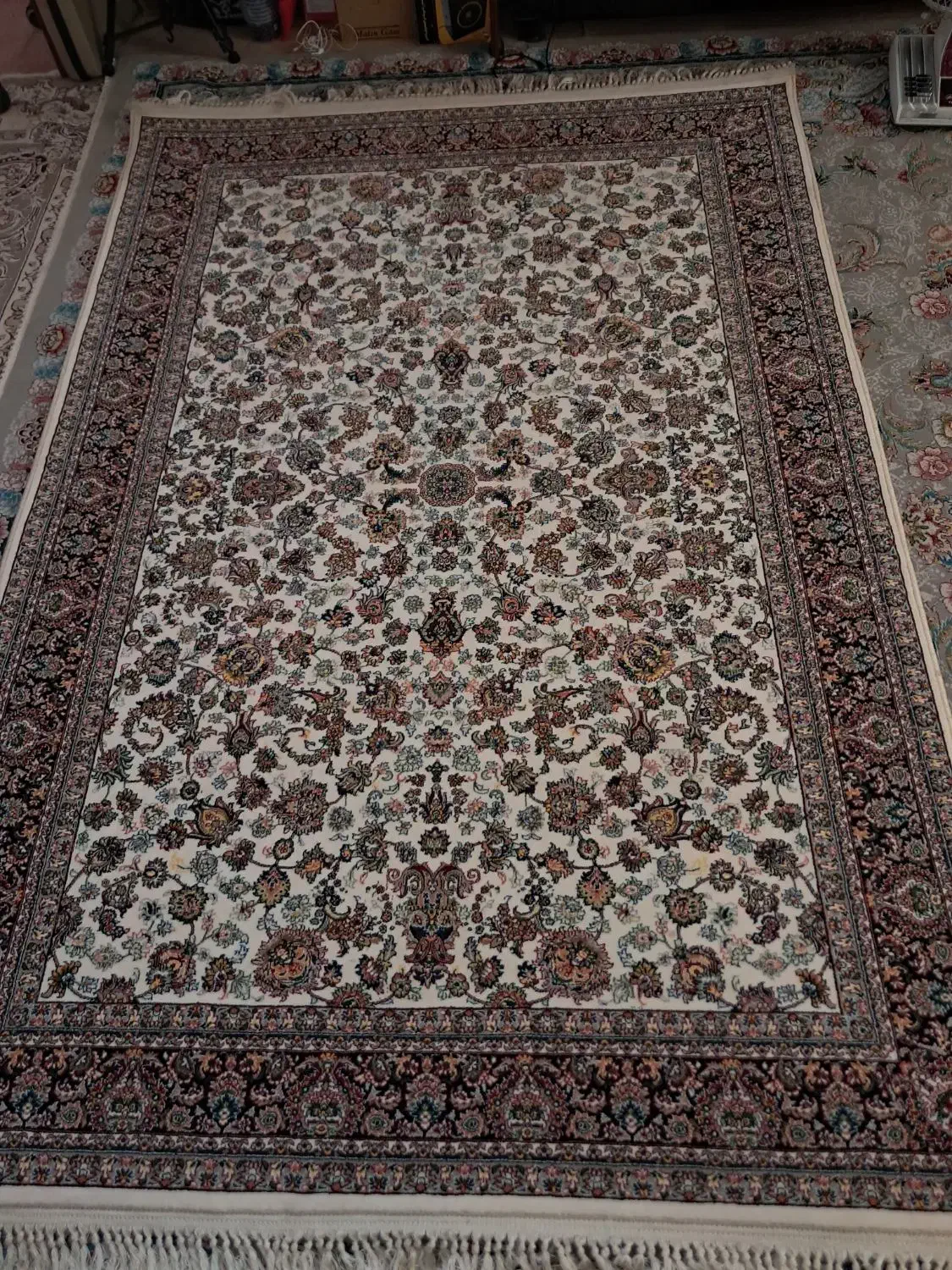 فروش فرش ۴ متری آکریلیک اصلا شید نکردیم|فرش|کاشان, الغدیر|دیوار