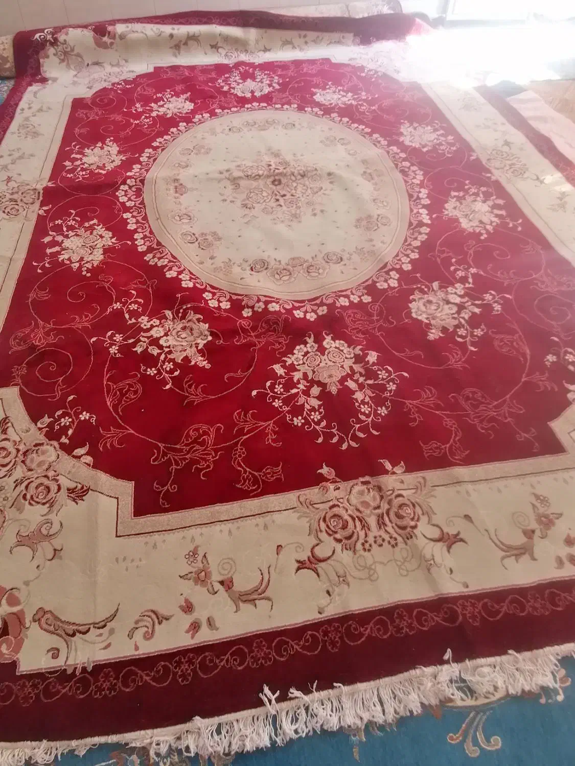 فرش ۱۲ متری سالم|فرش|قم, آزادگان|دیوار