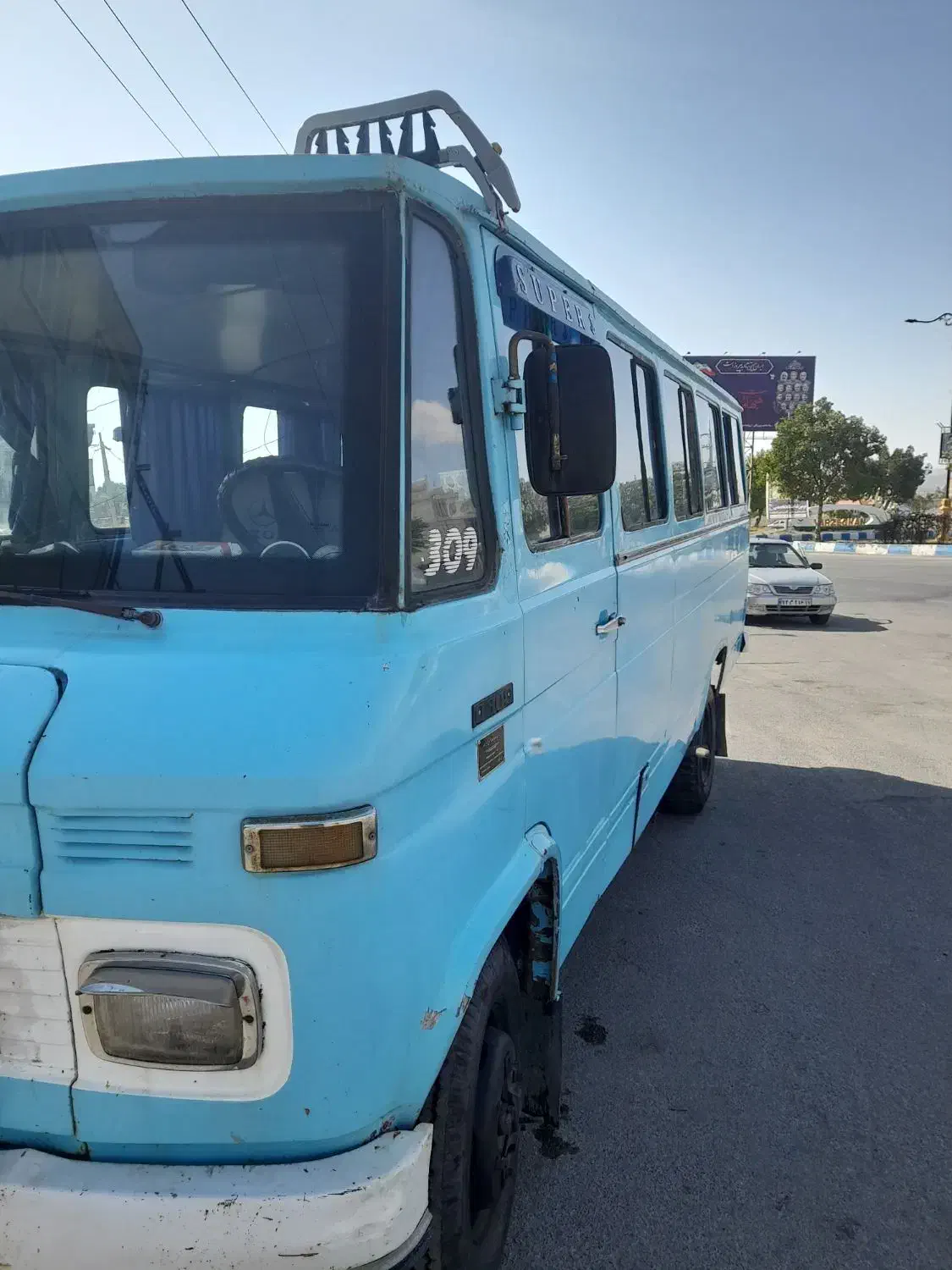 فروش یا معاوضه فوری مینی بوس بنز مدل ۶۰|خودرو سنگین|ورزقان, |دیوار