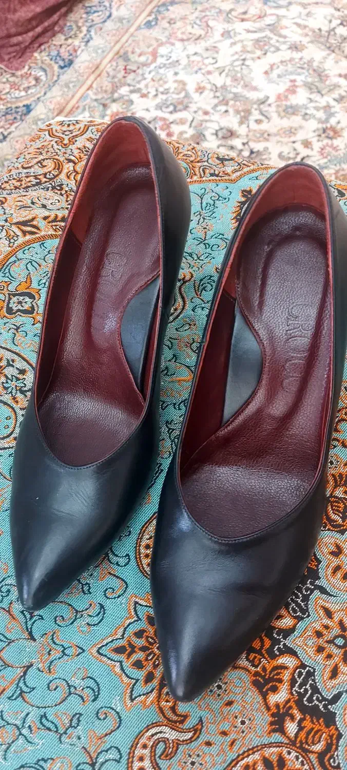 کفش چرم کروکو|کیف، کفش، کمربند|بهار, |دیوار